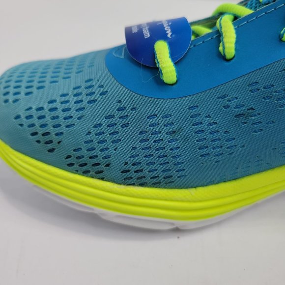 Champion Memory Foam Women's Athletic Shoes Blue Lime Green US Size 9.5 NWT - Picture 7 of 9